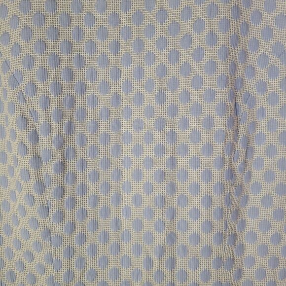 Baby Blue and White Polka Dot Peter Pan Collar Dress - Picture 6 of 11